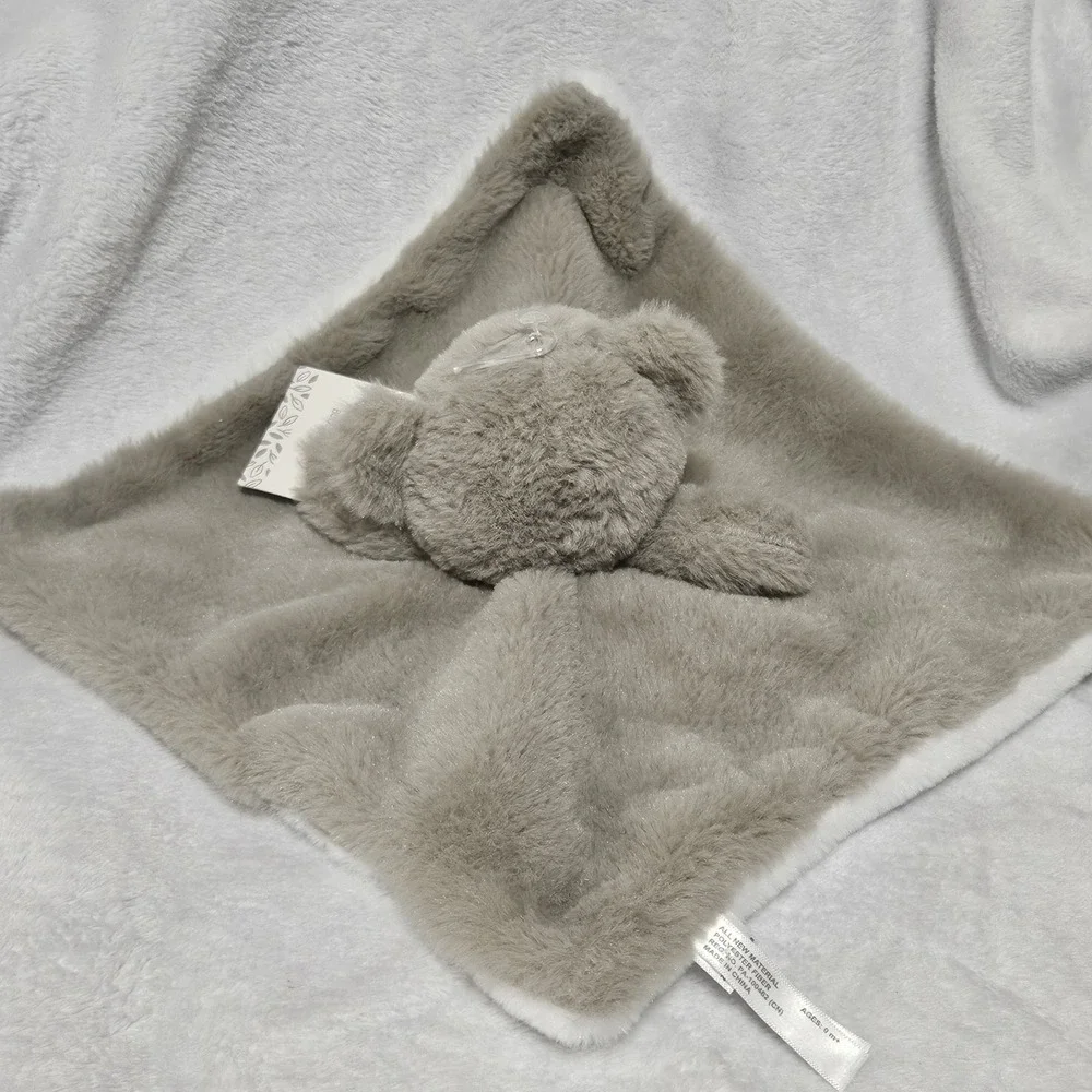 Dreamgro Koala Buddy Blankie Grey White Plush Security Blanket Lovey DH109-TP-MX
